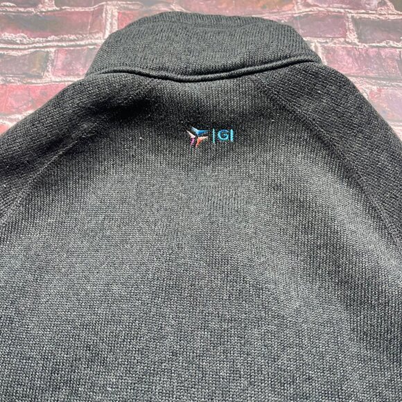 Patagonia Mens Gray Long Sleeve Full-Zip Synchilla Fleece Jacket Sz S Embroidere - Picture 6 of 8